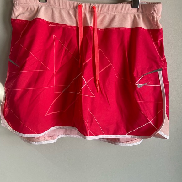 Nike Red and Pink Athletic Shorts - Picture 1 of 4